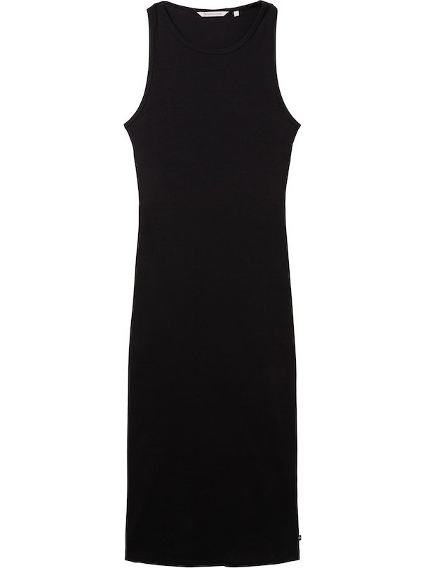 Tom Tailor Καλοκαιρινό Καθημερινό Φόρεμα Μαύρο 037256-14482