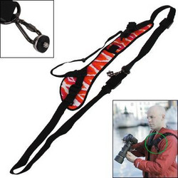Safe & Fast Quick Rapid Camera Single Sling Strap with Strap Underarm Stabilizer (OEM)