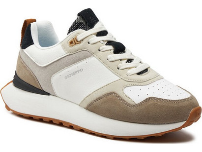 Gioseppo Γυναικεία Sneakers Λευκά Σοκολατί 71080-P
