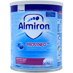 Nutricia Almiron Prosyneo Βρεφικό Γάλα Σκόνη 0m+ Κατά των Κολικών 400gr