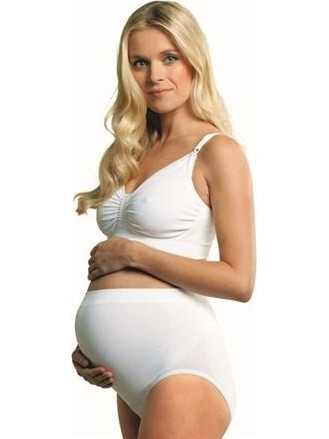 Εσώσουχο εγκυμοσύνης άνετο Norddiva - Λευκό
