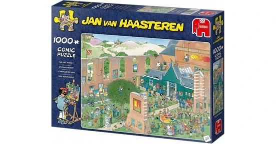 Puzzle Jumbo Jan Van Haasteren The Art Market 1000 Κομμάτια BestPrice gr