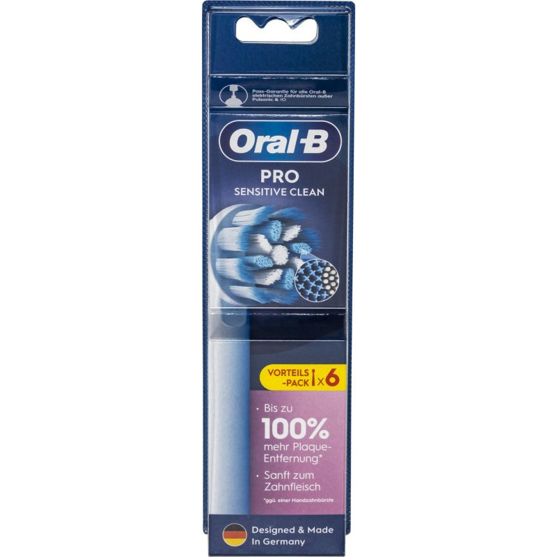 Oral-B Toothbrush heads Pro Sensitive Clean 6 pcs