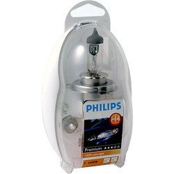 Philips H4 Premium Easy Kit Αλογόνου 12V 60/55W 1τμχ