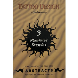 Σετ αυτοκόλλητων σχεδίων για προσωρινό τατουάζ