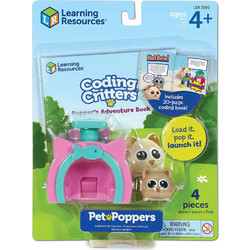 Learning Resources Coding Critters Pet Poppers Pepper The Cat