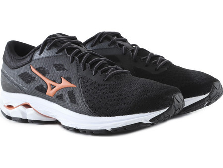 Mizuno Wave Kizuna 2 Ανδρικά Αθλητικά Παπούτσια για Τρέξιμο Μαύρα J1GC2016-43