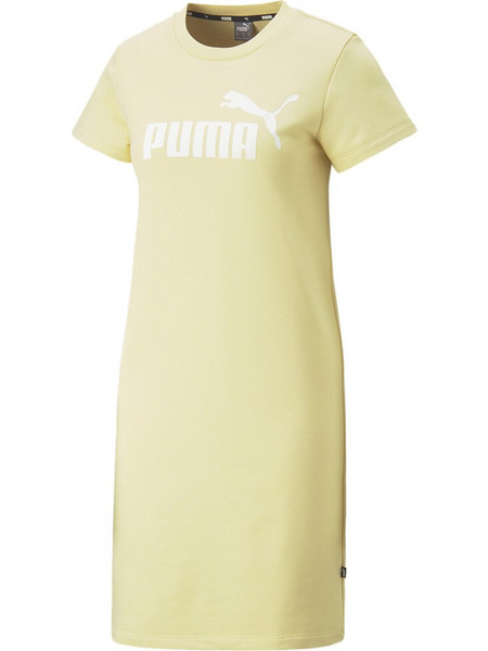 Puma ESS Logo Mini Καλοκαιρινό Αθλητικό Φόρεμα Κίτρινο 673721-93
