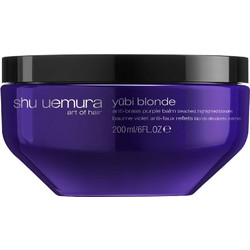 Shu Uemura Yubi Blonde Anti-Brass Purple Balm Μάσκα Μαλλιών για Προστασία Χρώματος για Βαμμένα Μαλλιά 200ml
