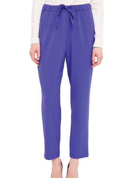 Gaudi RWE845169L37 Υφασμάτινο Γυναικείο Παντελόνι Ψηλόμεσο Purple