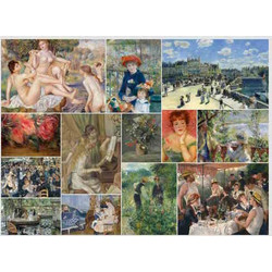 Puzzle Bluebird Puzzle Auguste Renoir Collage 6000 Κομμάτια