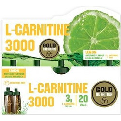 Gold Nutrition L-Carnitine 3000mg 20 Αμπούλες