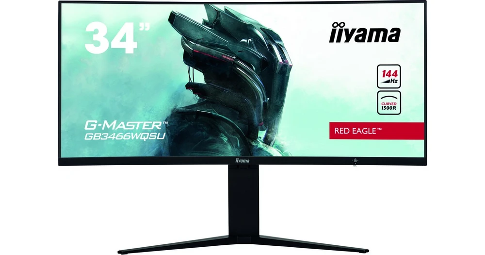 Iiyama G Master GB3466WQSU B1 Ultrawide VA HDR Curved Gaming Monitor 34