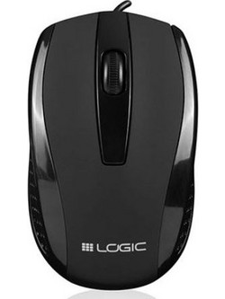 Logic LM-31 Ενσύρματο Ποντίκι Black