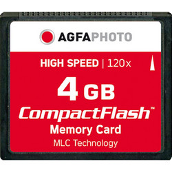 Agfaphoto 120X MLC Compact Flash 4GB