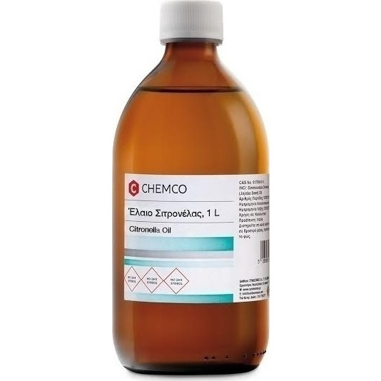 Chemco Citronella Oil Έλαιο Σιτρονέλας, 1 L