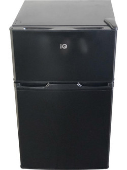 IQ RF-506 Δίπορτο Ψυγείο Υ84.5xΠ47xΒ44.5cm Μαύρο