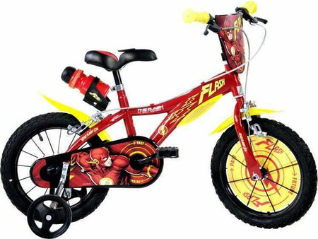 Dino Flash Boys Παιδικό Ποδήλατο Πόλης 16" Κόκκινο