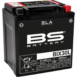 BS Μπαταρία Μοτοσυκλέτας BIX30L 400A 31.6Ah