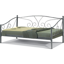 Kυβέλη Κρεβάτι Καναπές Μονό Μεταλλικό 90x190cm