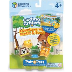 Learning Resources Coding Critters Pair-a-Pets Adventures With Hunter & Scout