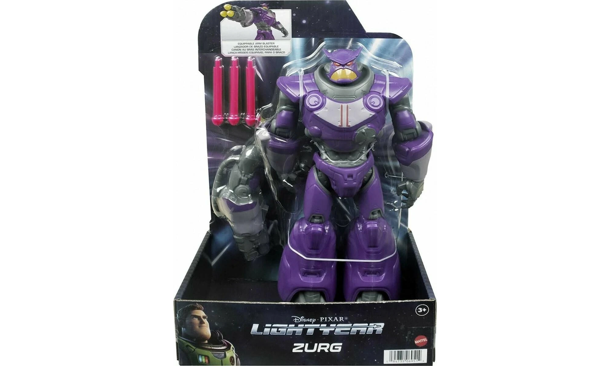 Mattel Disney Pixar Lightyear Zurg Bestprice Gr