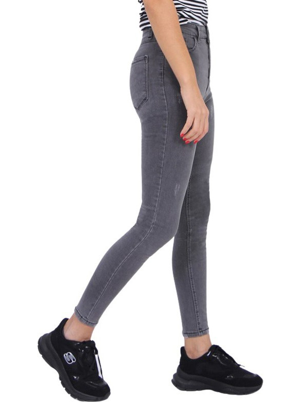 Skinny Jeans full elastic DR-072 Grey