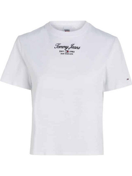Γυναικεία Μπλούζα Essential T-shirt Λευκό Tommy...