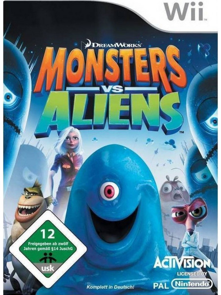 Monsters Vs Aliens Wii