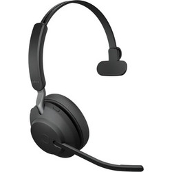 Jabra Evolve2 65, MS Mono Ακουστικά Head-band Μαύρος (Μαύρο)