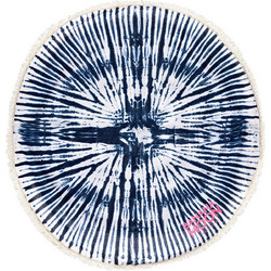 Banana Moon Shields Roundie Στρογγυλή Πετσέτα Θαλάσσης Μπλε SHIELDS-ROUNDIE-TOW74