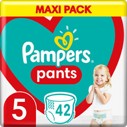 Pampers Pants Πάνες Βρακάκι No5 12-17kg 42τμχ