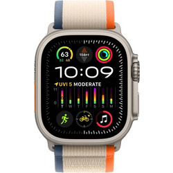 Apple Watch Ultra 2 Cellular 49mm Titanium Trail Loop Orange / Beige