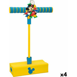 Pogobouncer Mickey Mouse 3D Yellow Children's (4 Units)
