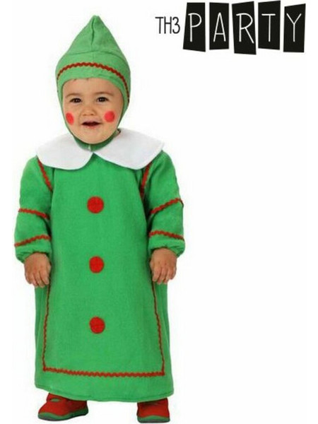 Costume for Babies Th3 Party Green Christmas