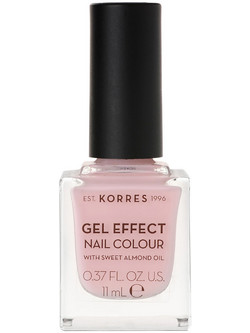 Korres Gel Effect 05 Candy Pink Gloss Βερνίκι Νυχιών Μακράς Διαρκείας 11ml