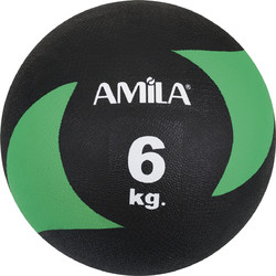 Μπάλα AMILA Medicine Ball Original Rubber 6kg AMILA