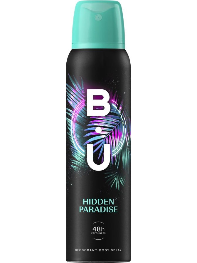 B.U. Hidden Paradise Γυναικείο Αποσμητικό Spray 48h 150ml