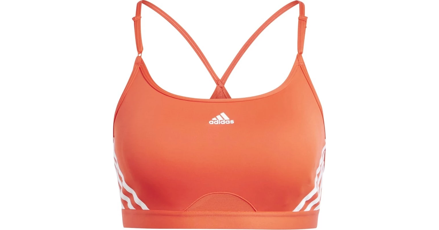 Adidas Powerreact Training Medium-Support 3-Stripes Bra - HC7889