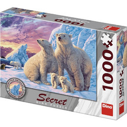 Puzzle Dino Secret Collection Πολικές Αρκούδες 1000 Κομμάτια
