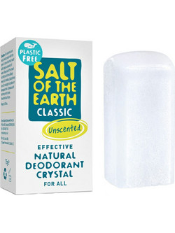 A.Vo Body Salt Of The Earth Φυσικό Αποσμητικό Stick Κρύσταλλος Χωρίς Αλουμίνιο 75gr