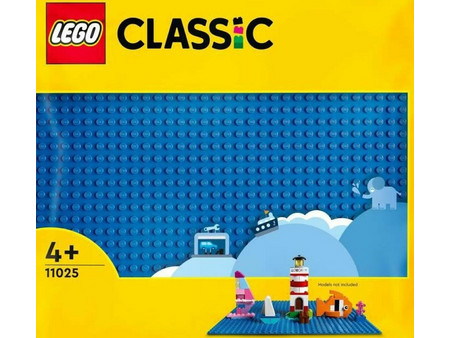 Lego Classic Blue Baseplate για 4+ Ετών 11025