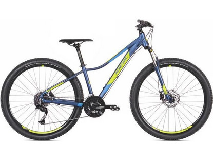 Ideal Prorider 2024 Mountain Bike 27.5" Αλουμινίου με 24 Tαχύτητες και Δισκόφρενα Μπλε Κίτρινο