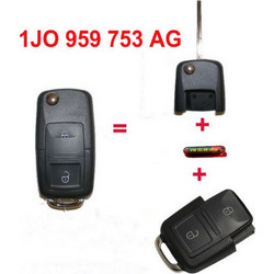 Κλειδί SEAT Ibiza με 2 κουμπιά Chip ID48 433Mhz - 4065