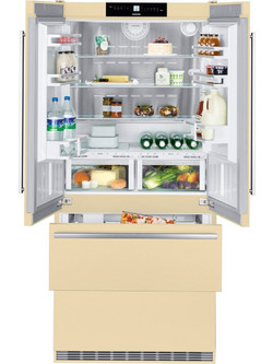 Liebherr Premium Plus CBNbe 6256 Ψυγείο Ντουλάπα 523lt No Frost Υ203.9xΠ91xΒ61.5cm Μπεζ