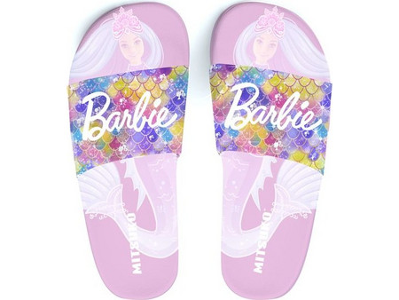 Mitsuko Barbie Παιδικές Παντόφλες SA51495C Pink