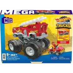 Mega Bloks Τουβλάκια Monster Truck - Πυροσβεστικό Όχημα HHD19