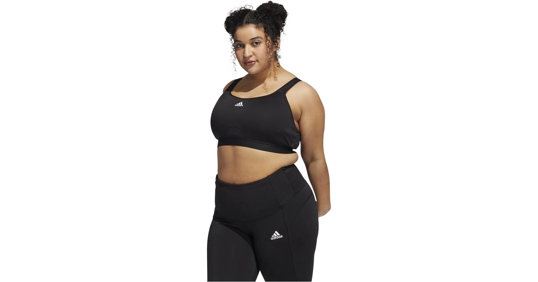 adidas Tailored Impact Luxe Training High-Support Bra (Plus Size