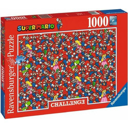 Puzzle Ravensburger Challenge Super Mario Hard Mode 1000 Κομμάτια