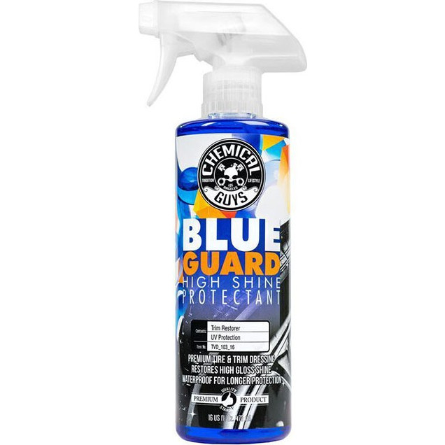 Chemical Guys Blue Guard Γυαλιστικό Πλαστικών & Conditioner 473ml